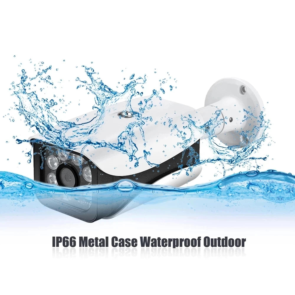 Câmera de Segurança Analógica Externa com Visão Noturna 40m para DVR (4K/1080p)