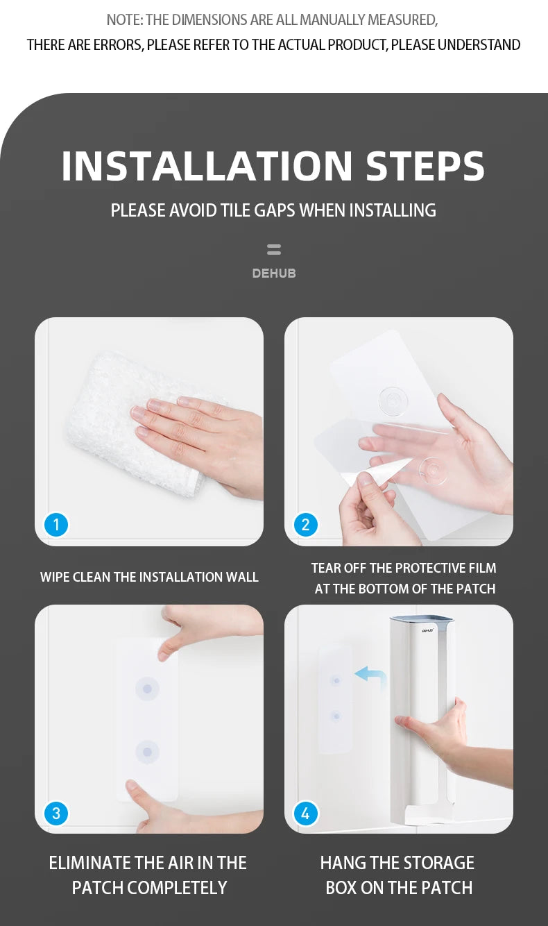 Puxa Saco Moderno de Parede para Sacolas Plásticas