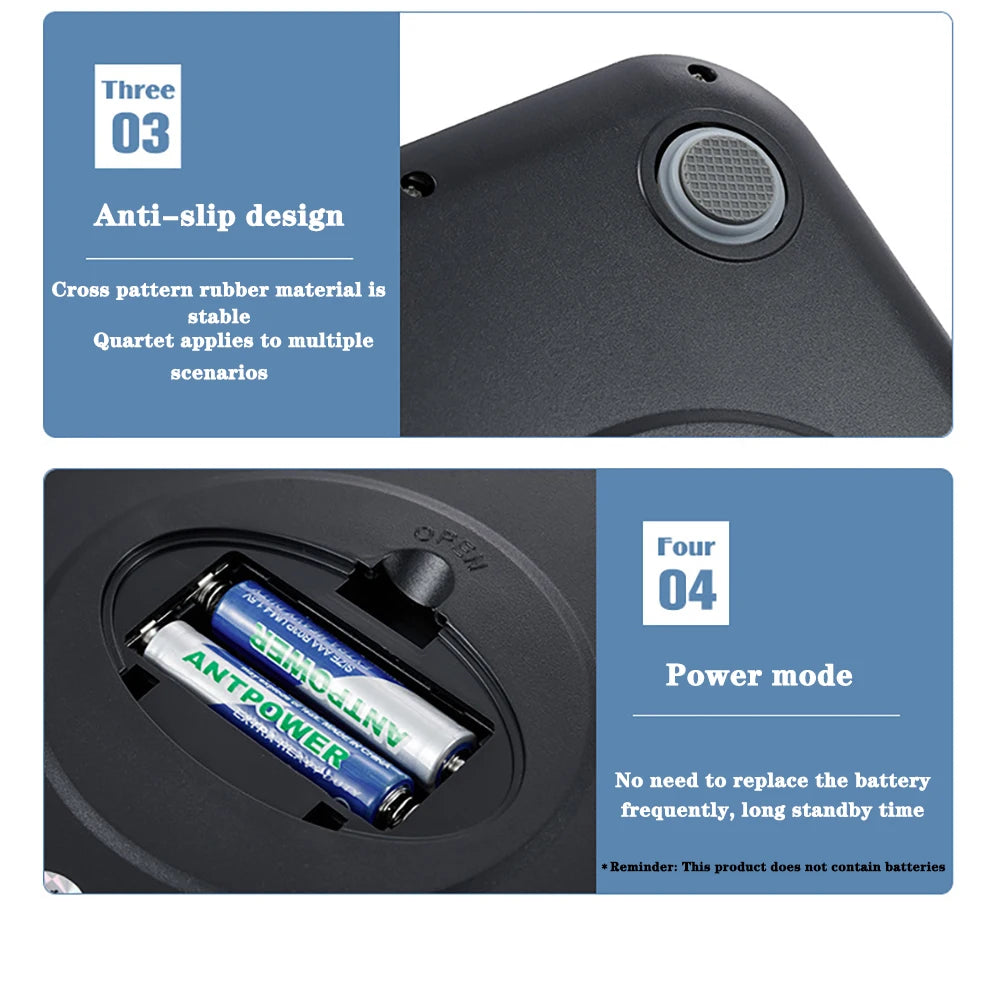 Balança Digital de Cozinha Aço Inox com Display LCD (Precisão 1g)