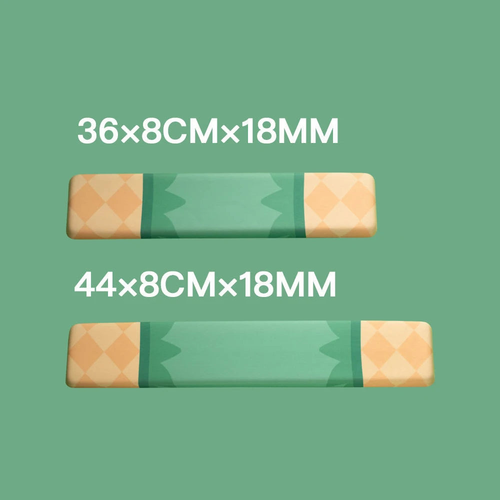 Apoio de Pulso Ergonômico com Memory Foam para Teclado e Mouse