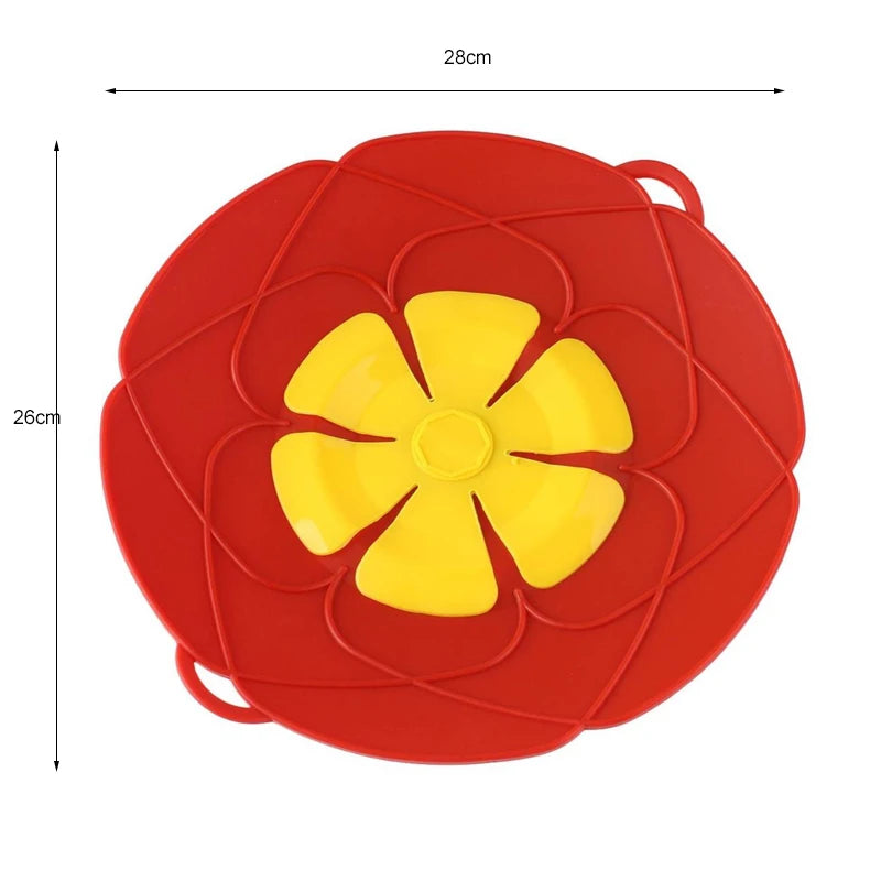 Tampa de Silicone Anti-Transbordamento