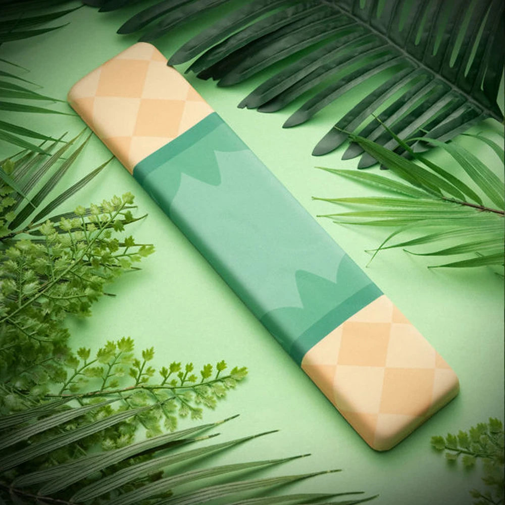 Apoio de Pulso Ergonômico com Memory Foam para Teclado e Mouse