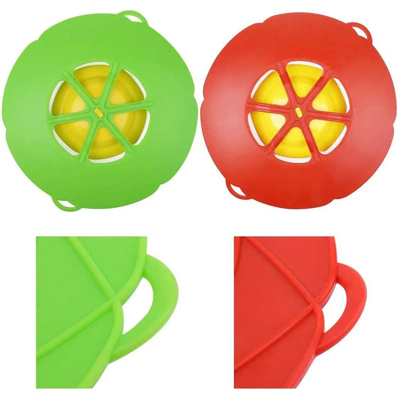 Tampa de Silicone Anti-Transbordamento