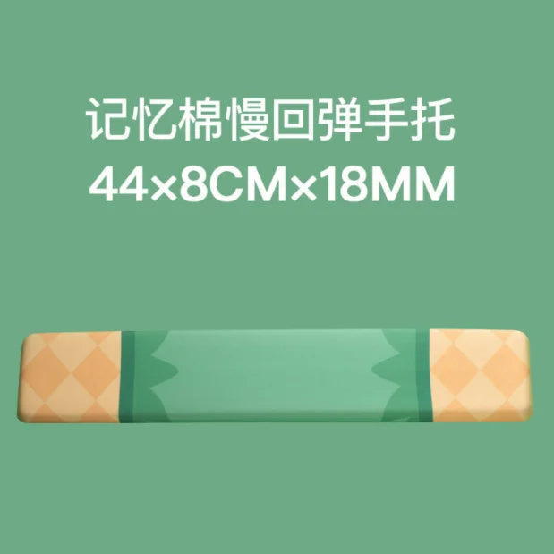 Apoio de Pulso Ergonômico com Memory Foam para Teclado e Mouse