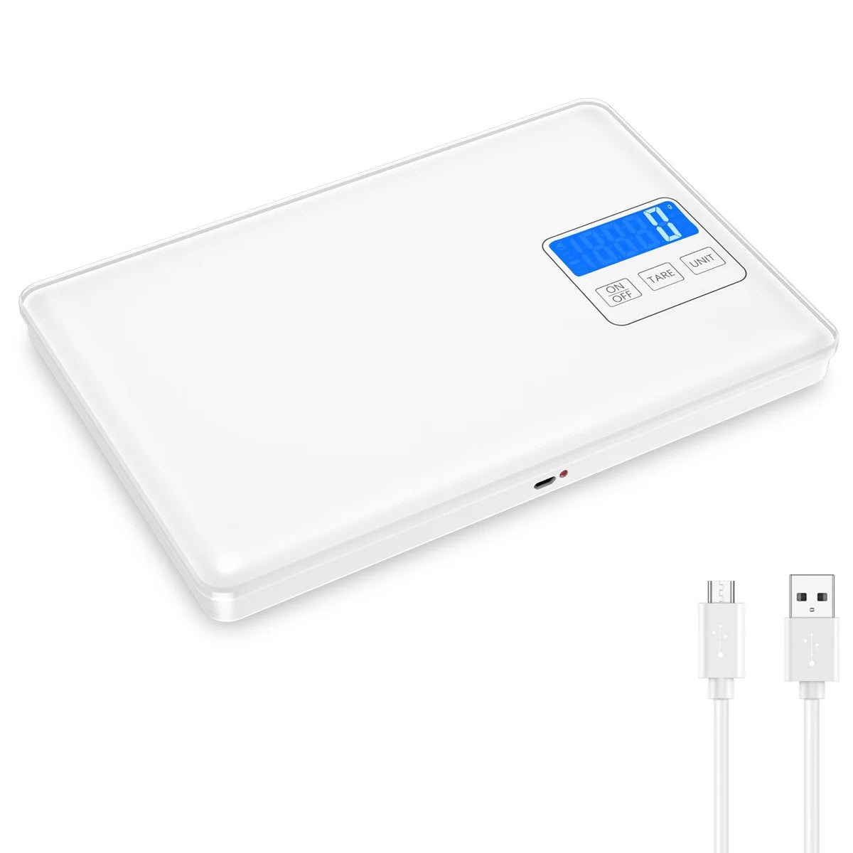 Balança Digital de Cozinha 15kg: Display LCD para Culinária e Panificação