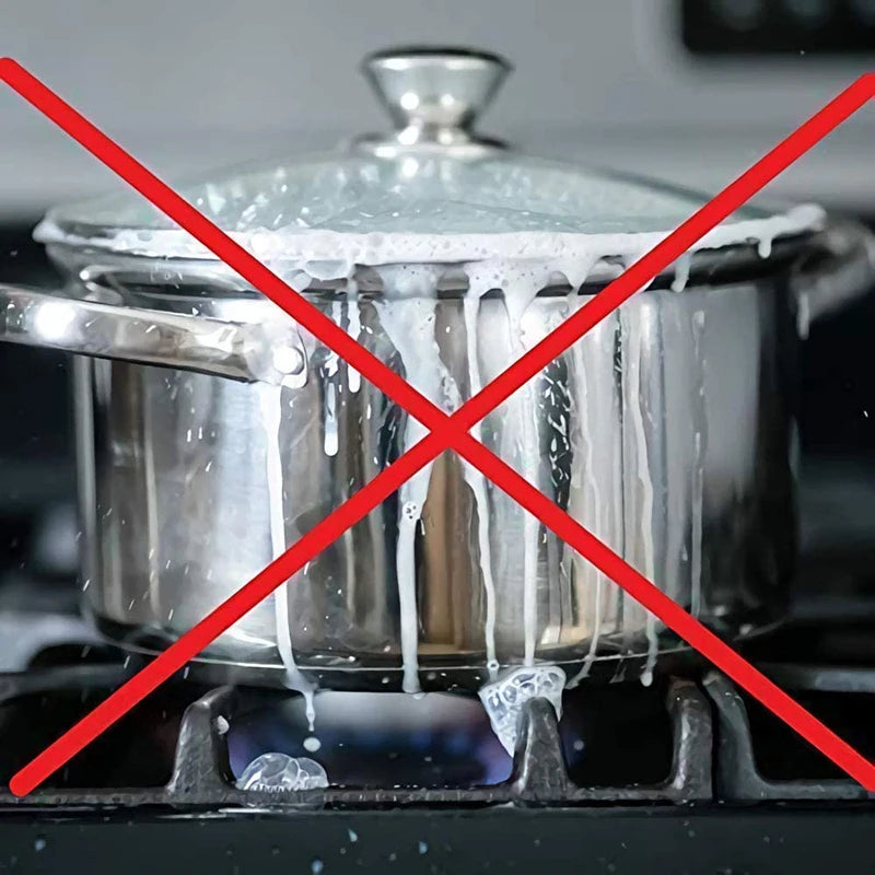 Tampa de Silicone Anti-Transbordamento