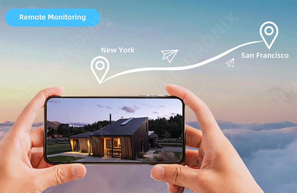 Câmera de Segurança Interna Wifi com Rastreamento Automático (2.4G e 5G)