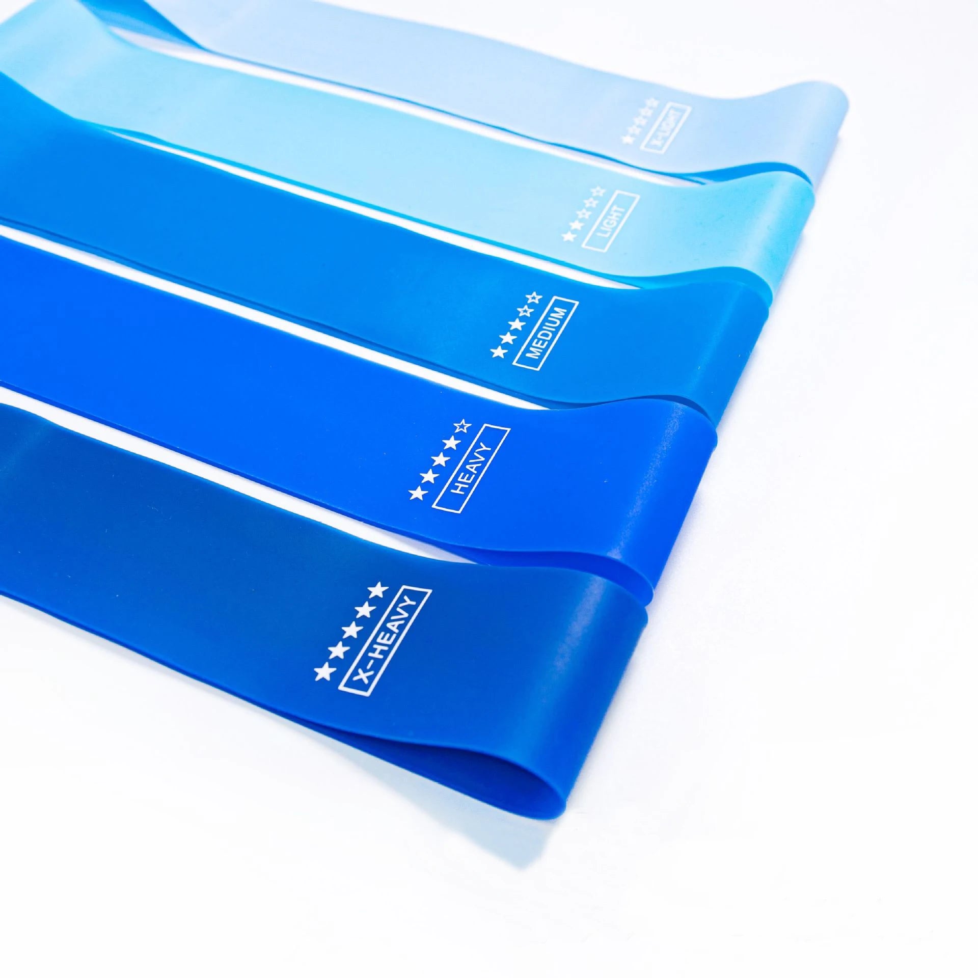 Faixas Elásticas de Látex para Exercícios em Casa e Academia