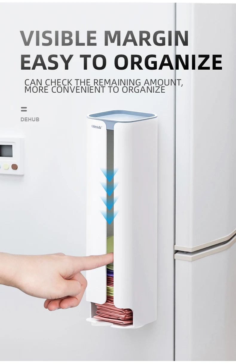 Puxa Saco Moderno de Parede para Sacolas Plásticas