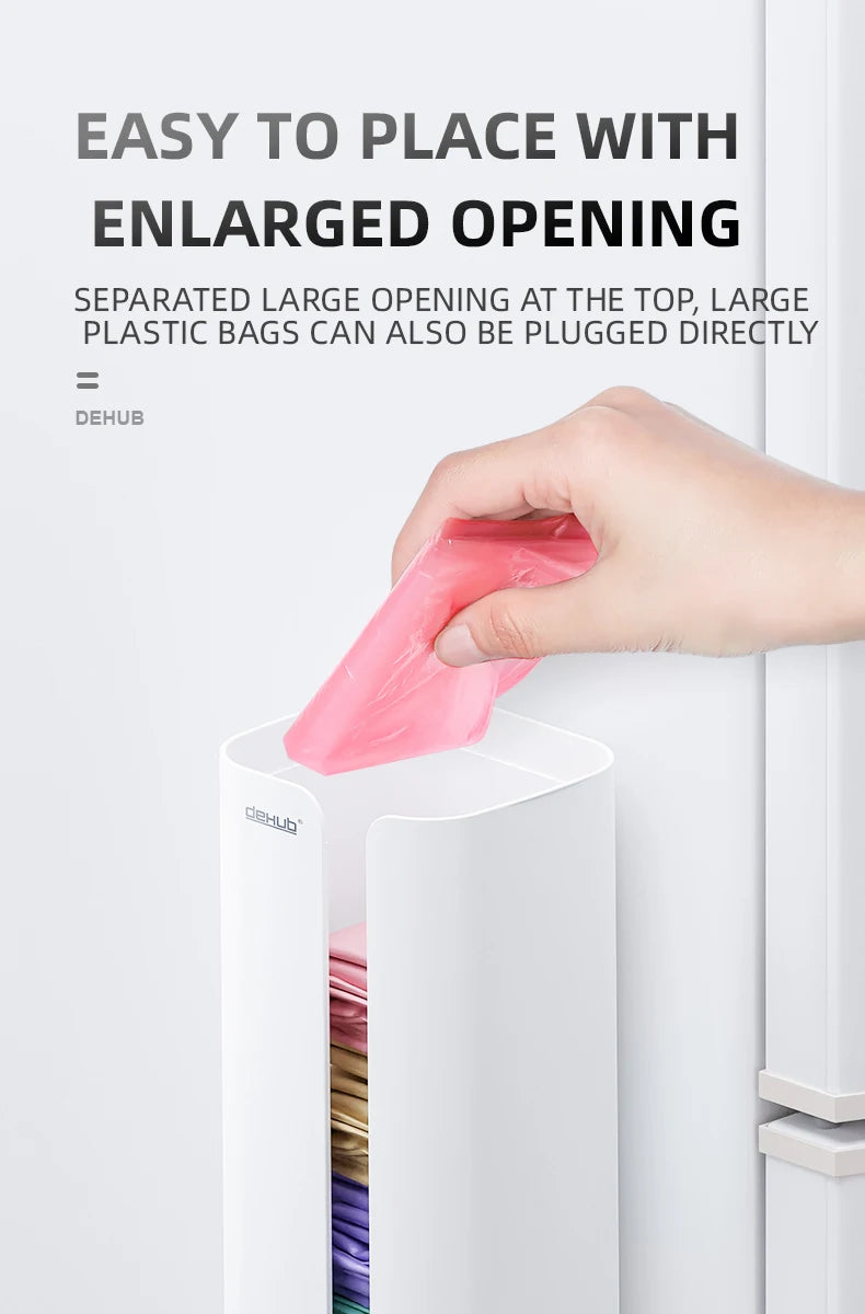 Puxa Saco Moderno de Parede para Sacolas Plásticas