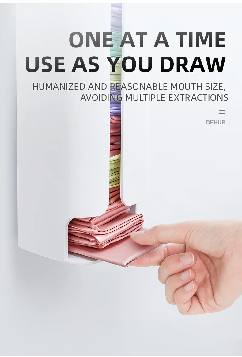 Puxa Saco Moderno de Parede para Sacolas Plásticas