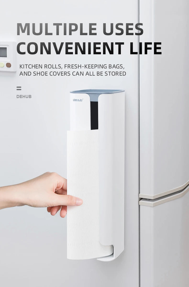 Puxa Saco Moderno de Parede para Sacolas Plásticas