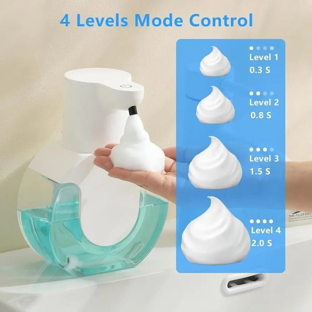 Saboneteira Automática de Espuma para Parede ou Bancada (4 Níveis)