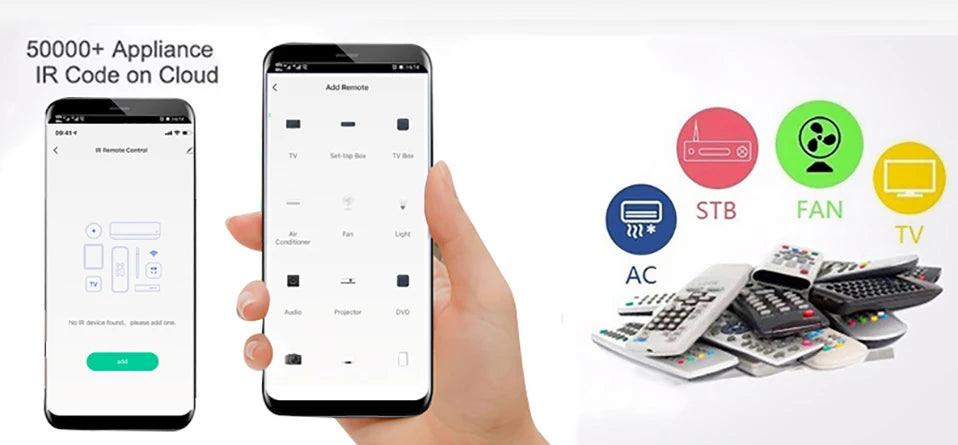 Controle Remoto Universal Inteligente Tuya Wifi IR (Compatível com Alexa)