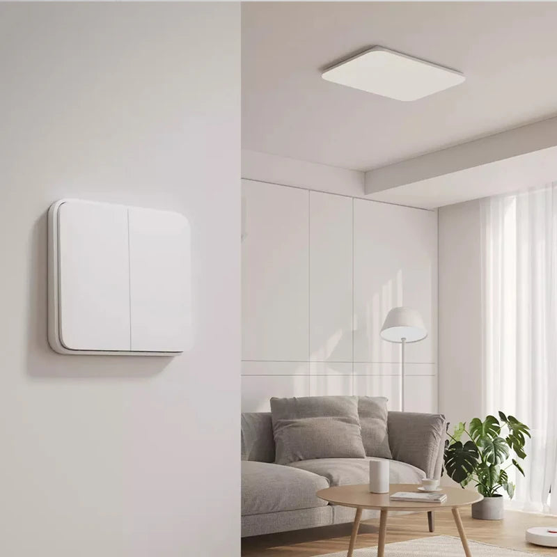 Interruptor Inteligente Xiaomi Sem Fio (Versão Tecla Dupla)