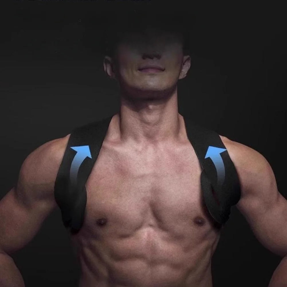 Corretor Postural Ajustável para Ombros, Clavícula e Lombar