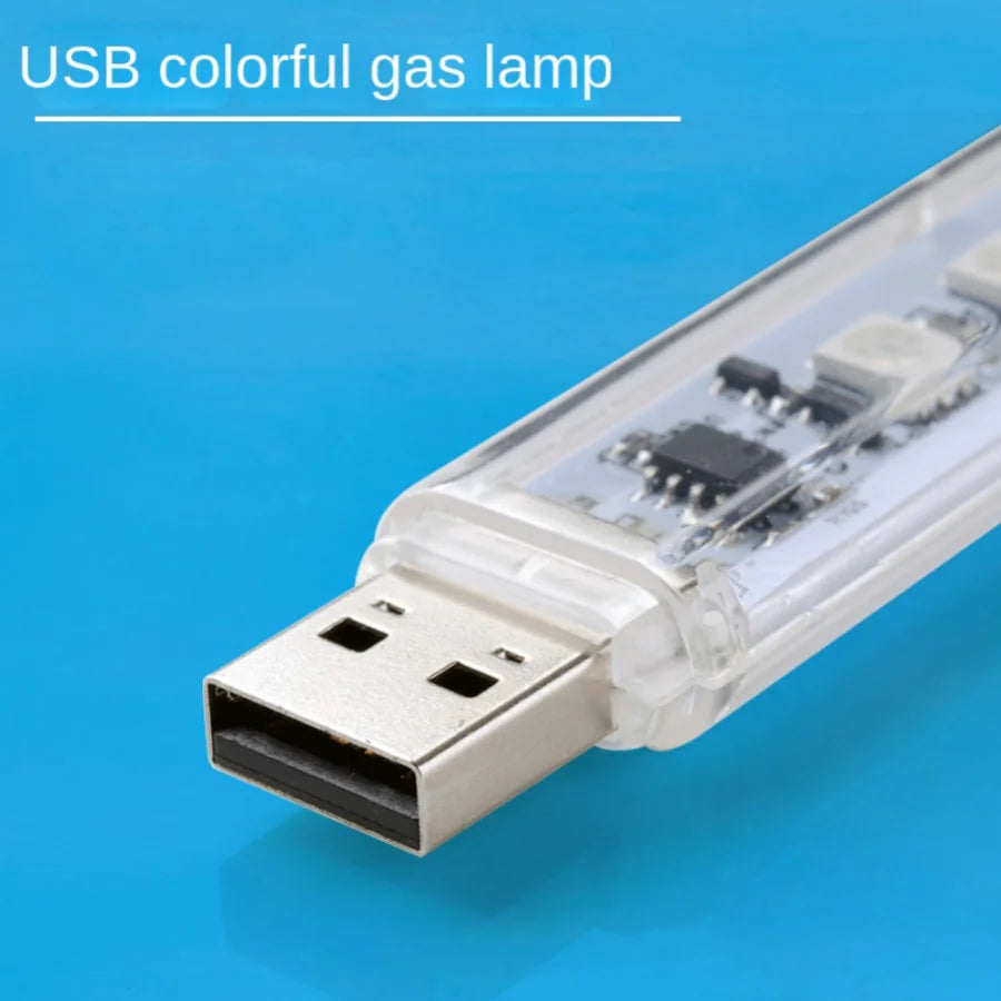 Lâmpada LED USB Compacta para Notebook e Power Bank