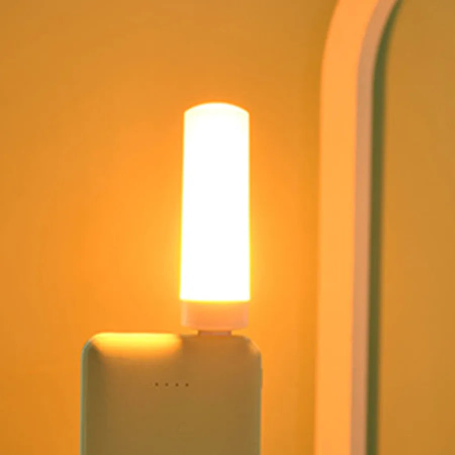 Lâmpada LED USB Compacta para Notebook e Power Bank
