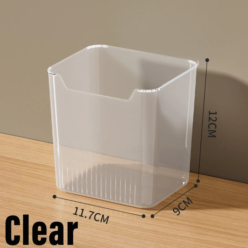 Caixa Organizadora Empilhável de Acrílico para Cozinha