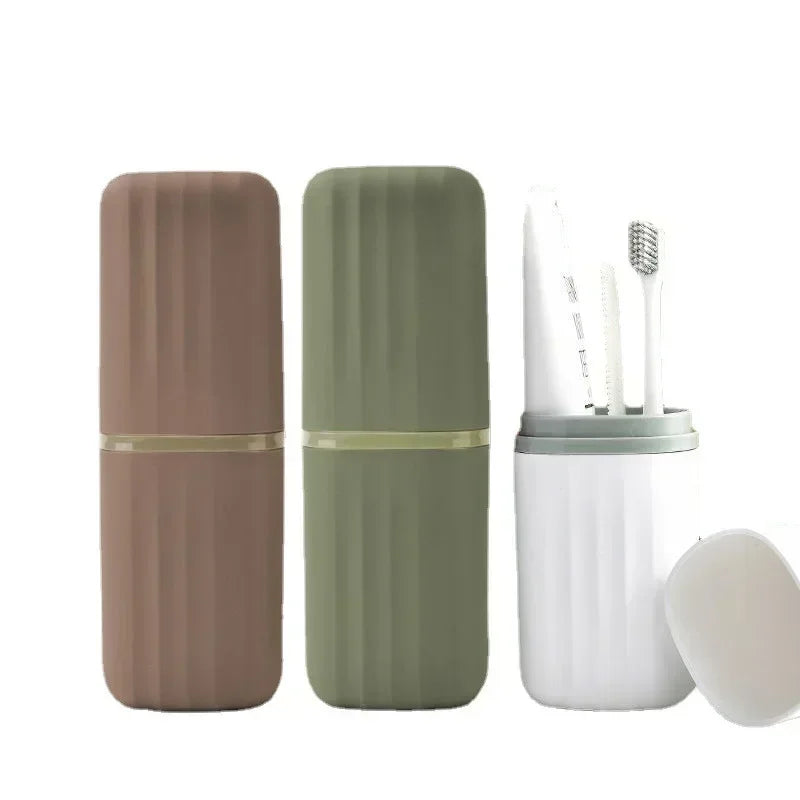 Estojo Porta Escova de Dente Portátil para Viagem e Negócios