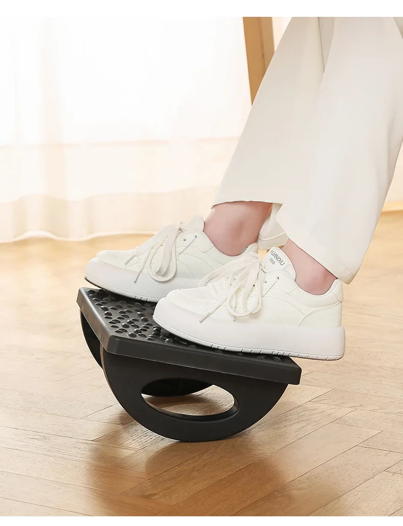 Suporte Ergonômico com Balanço e Rolos Massageadores para Pés