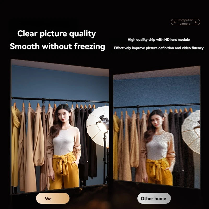 Webcam Xiaomi Q27 (4K/2K/1080p) com Microfone e Foco Automático