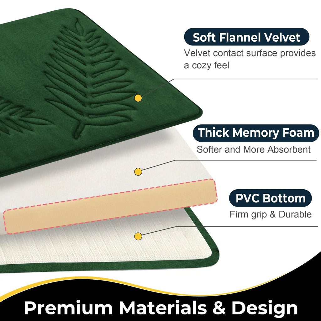 Tapete de Banho Absorvente (Secagem Rápida) Estilo Clássico