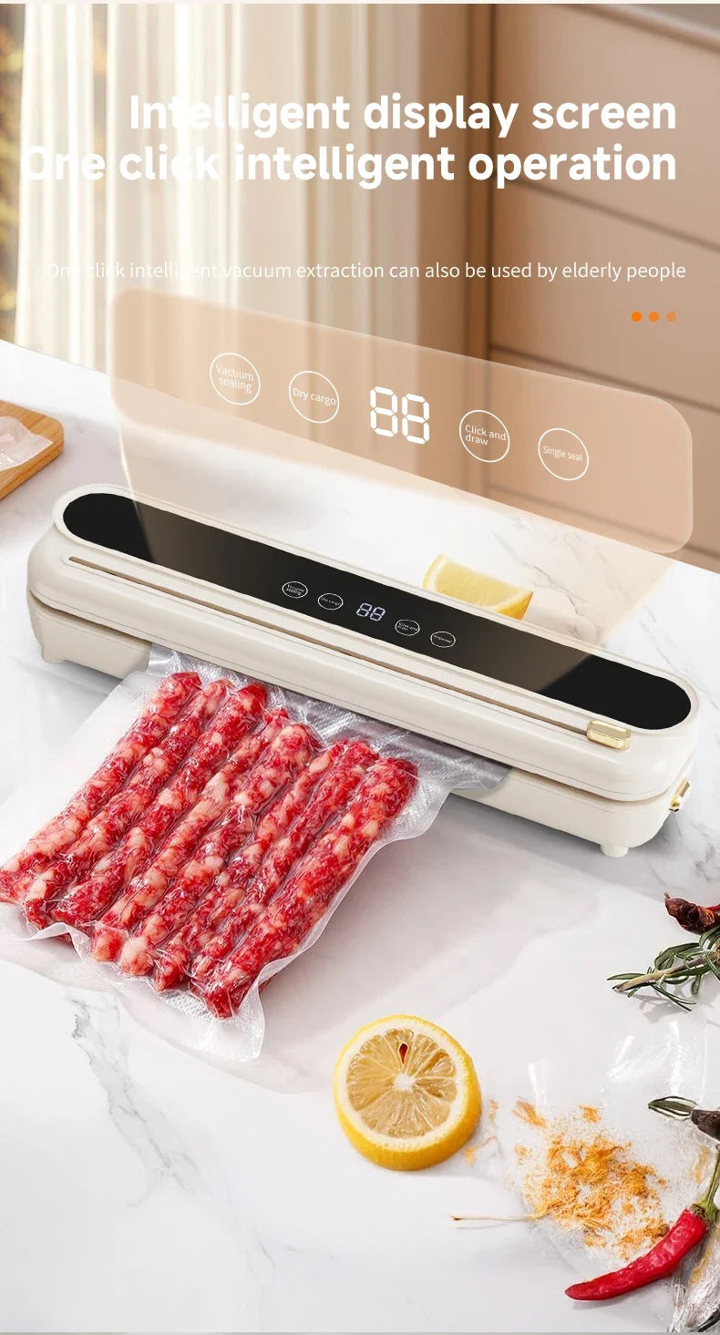 Máquina Seladora Automática 30cm: Múltiplos Modos (Seco/Úmido)