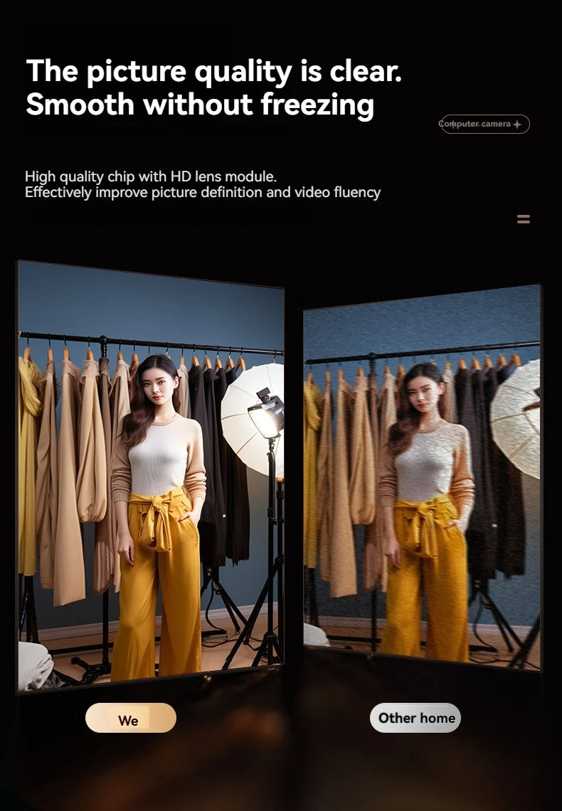 Webcam Xiaomi Q27 (4K/2K/1080p) com Microfone e Foco Automático