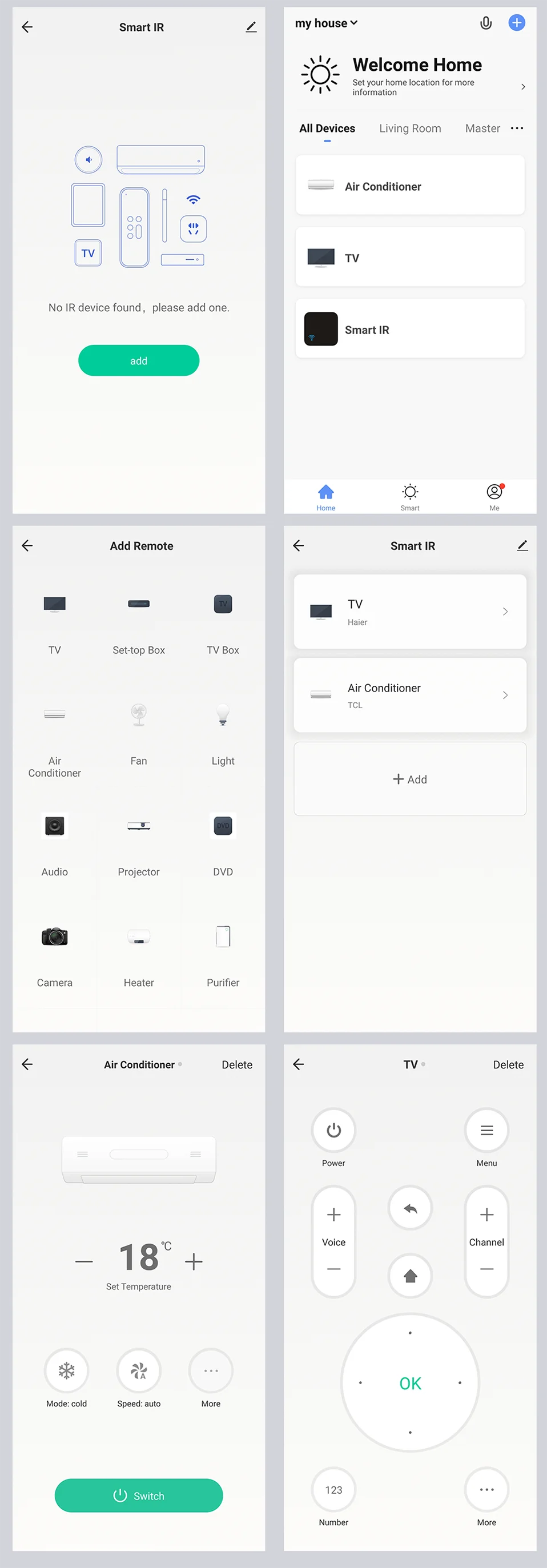 Controle Remoto Universal Inteligente Tuya Wifi IR (Compatível com Alexa)