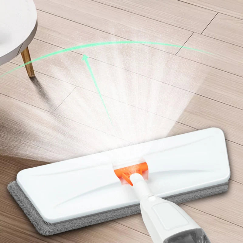 Mop Spray 360°: Limpeza Prática com Borrifador Integrado