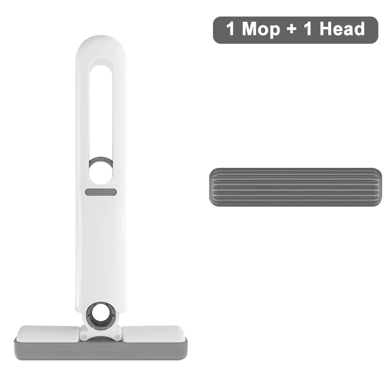 Mini Mop Portátil com Esponja Absorvente - Opções de Kit
