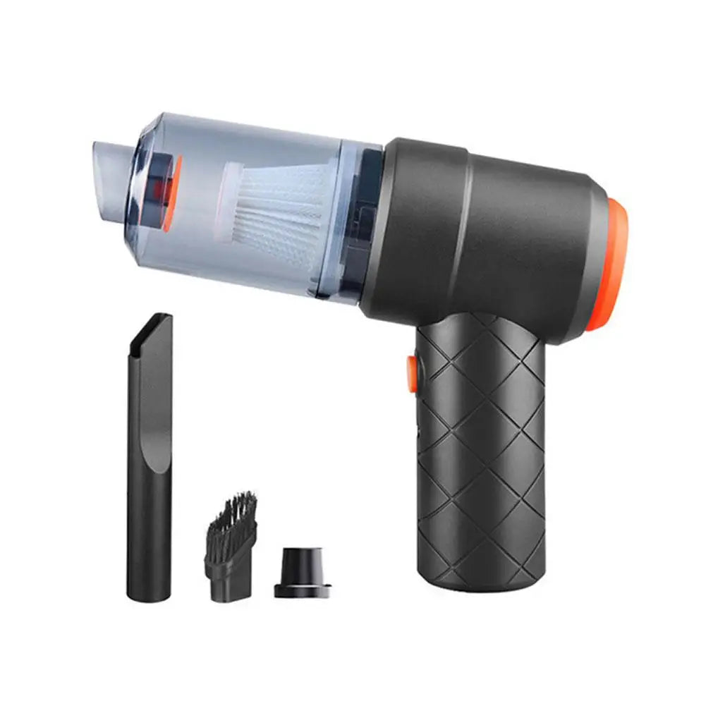 Mini Aspirador de Pó Portátil Sem Fio para Carro e Casa (120W)