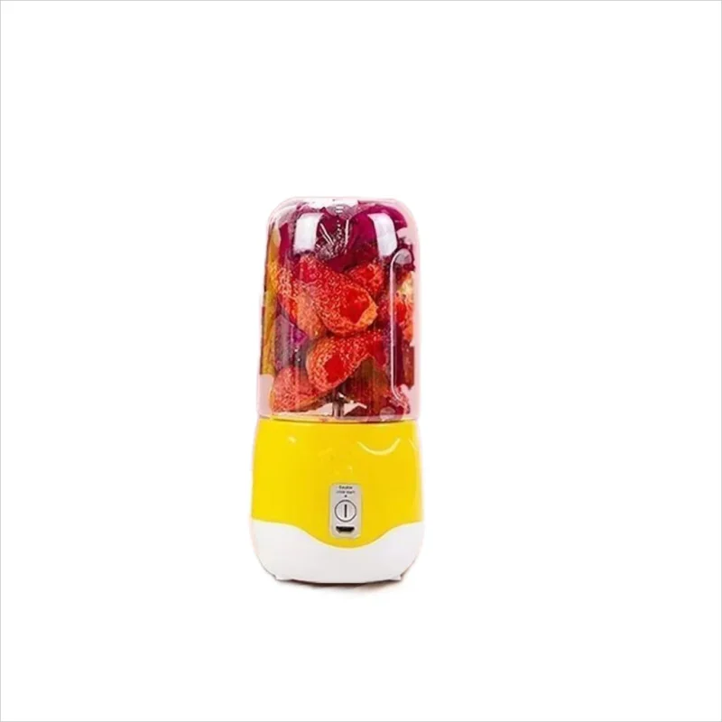 Mini Liquidificador Portátil 400ml: Recarregável USB para Smoothies e Shakes