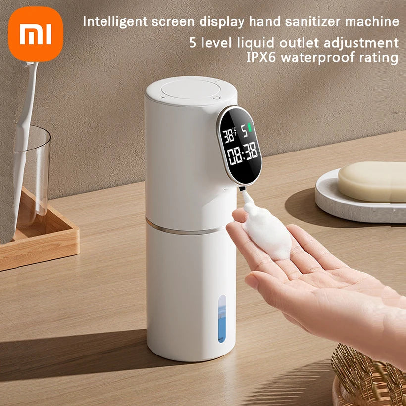 Dispenser Xiaomi Youpin com Tela HD, Relógio e Sensor Automático