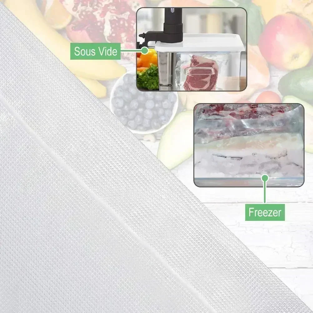 Sacos a Vácuo para Cozinha: Armazenamento de Alimentos