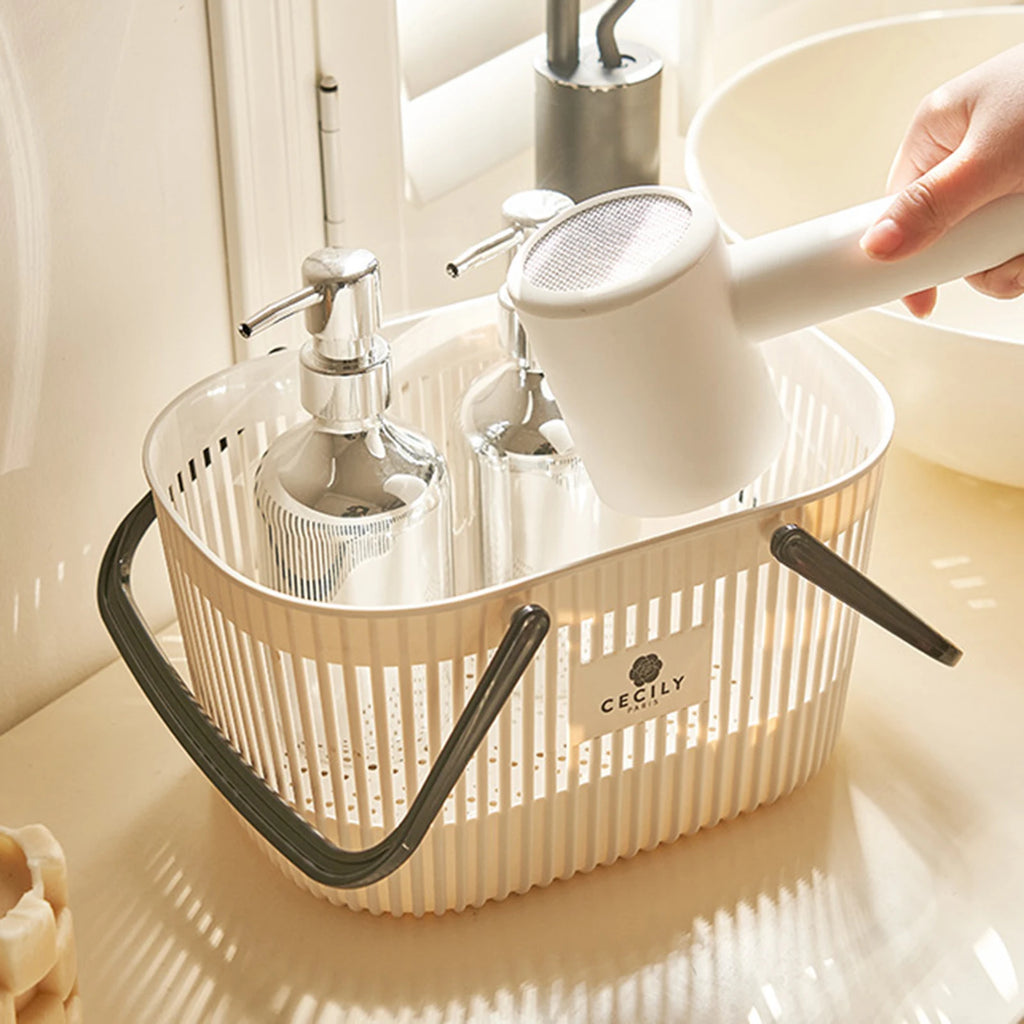 Cesto Organizador Multiuso Portátil com Alças