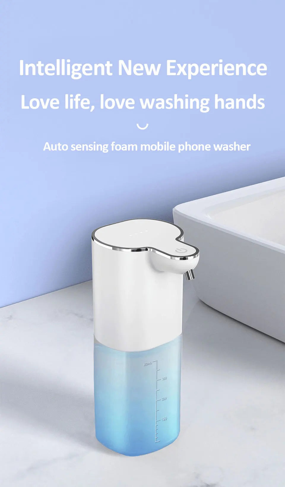 Controle Total da Espuma: Dispenser Automático com 4 Níveis e Sensor