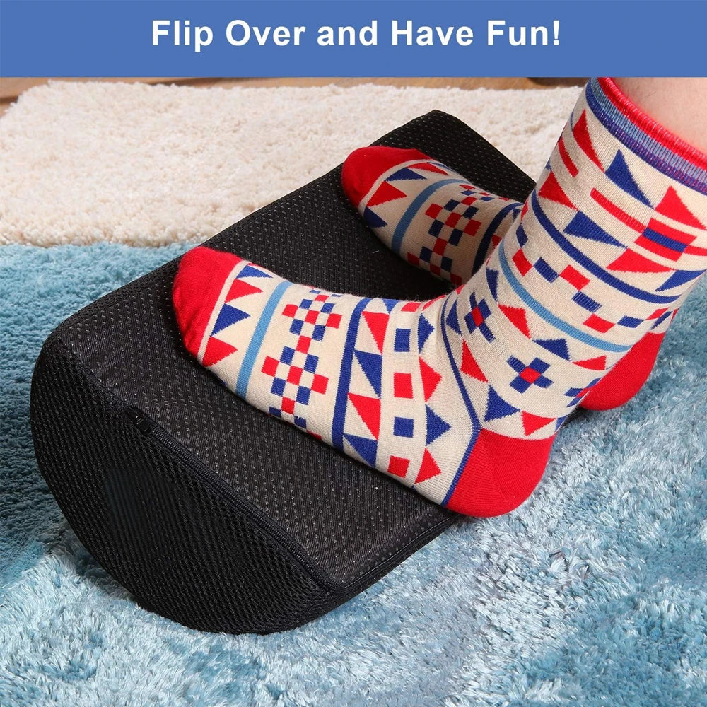 Descanso de Pé para Escritório e Home Office (Almofada Ergonômica)