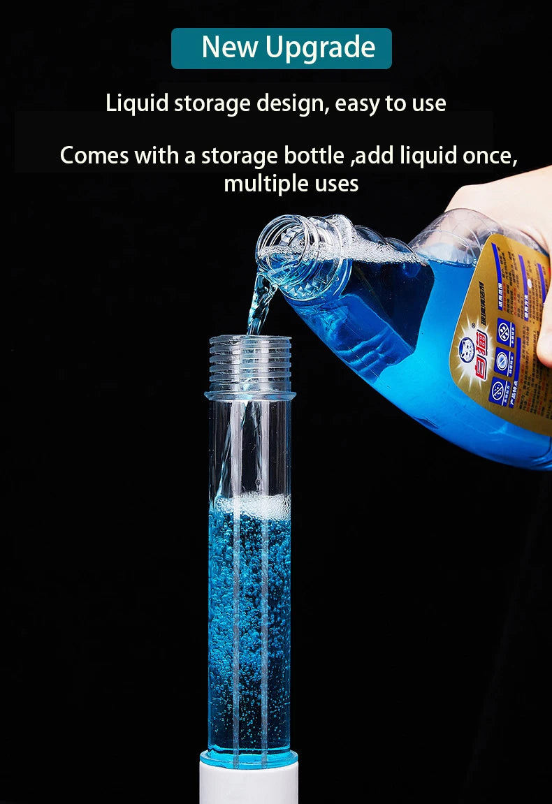 Limpador Elétrico Rotativo Multifuncional com Acessórios para Casa e Carro