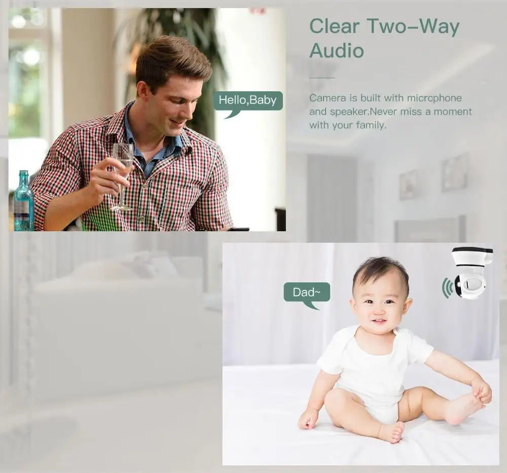 Câmera de Segurança Wifi V380 Pro com Rastreamento Automático (Cartão SD 64GB ou 128GB)