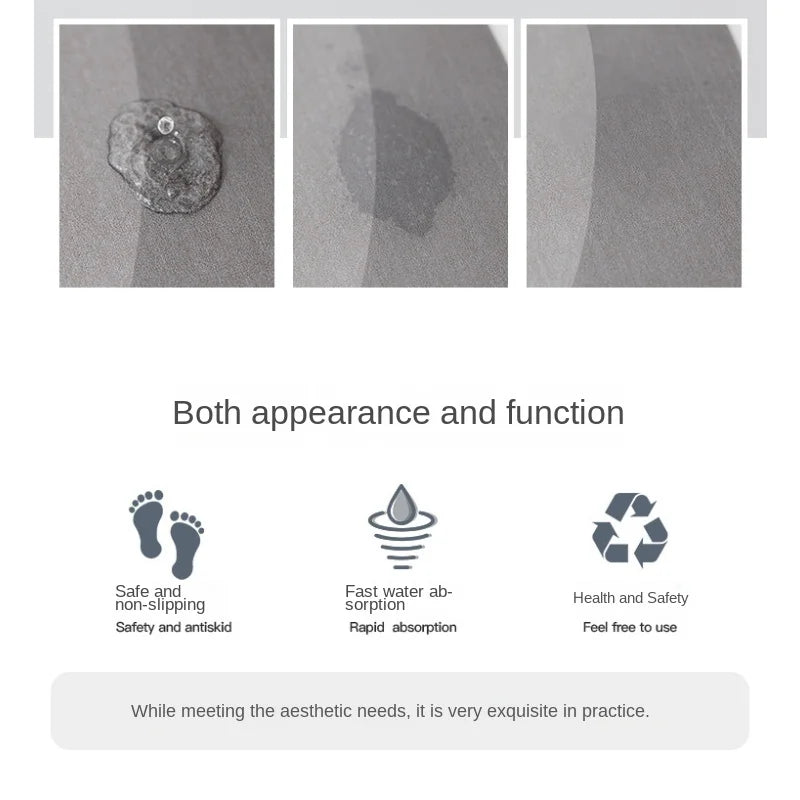 Tapete Confortável para Banheiro e Cozinha (Não Escorrega)