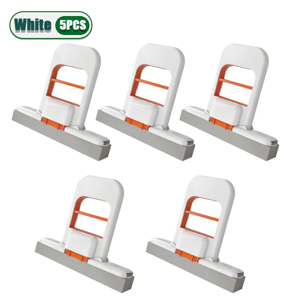 Mini Mop Portátil de Mão com Kit, Auto-Torção - Para Pias e Mesas