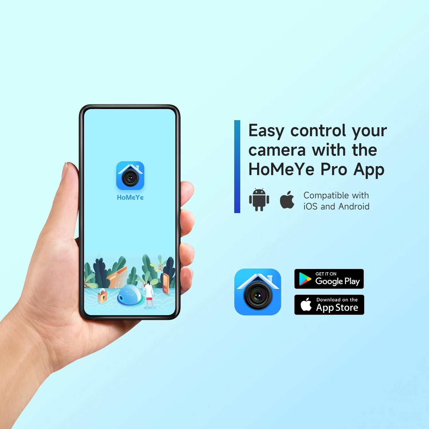 Câmera de Segurança Externa Wifi à Prova d'Água (IP66) com Bateria de 5200mAh