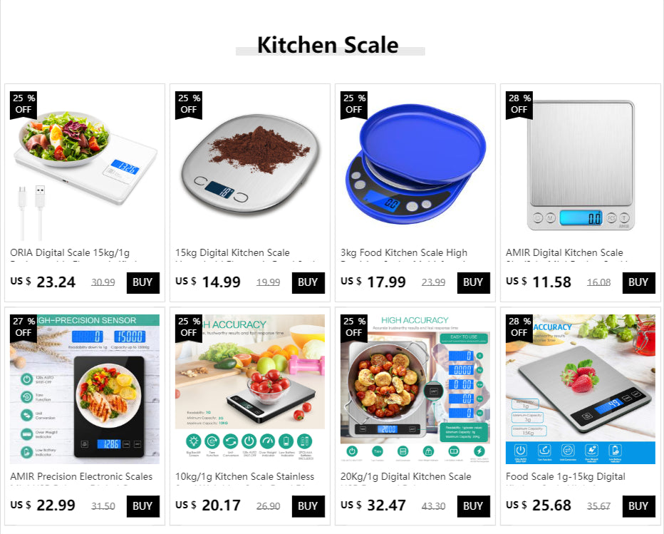 Balança Digital de Cozinha 15kg: Display LCD para Culinária e Panificação