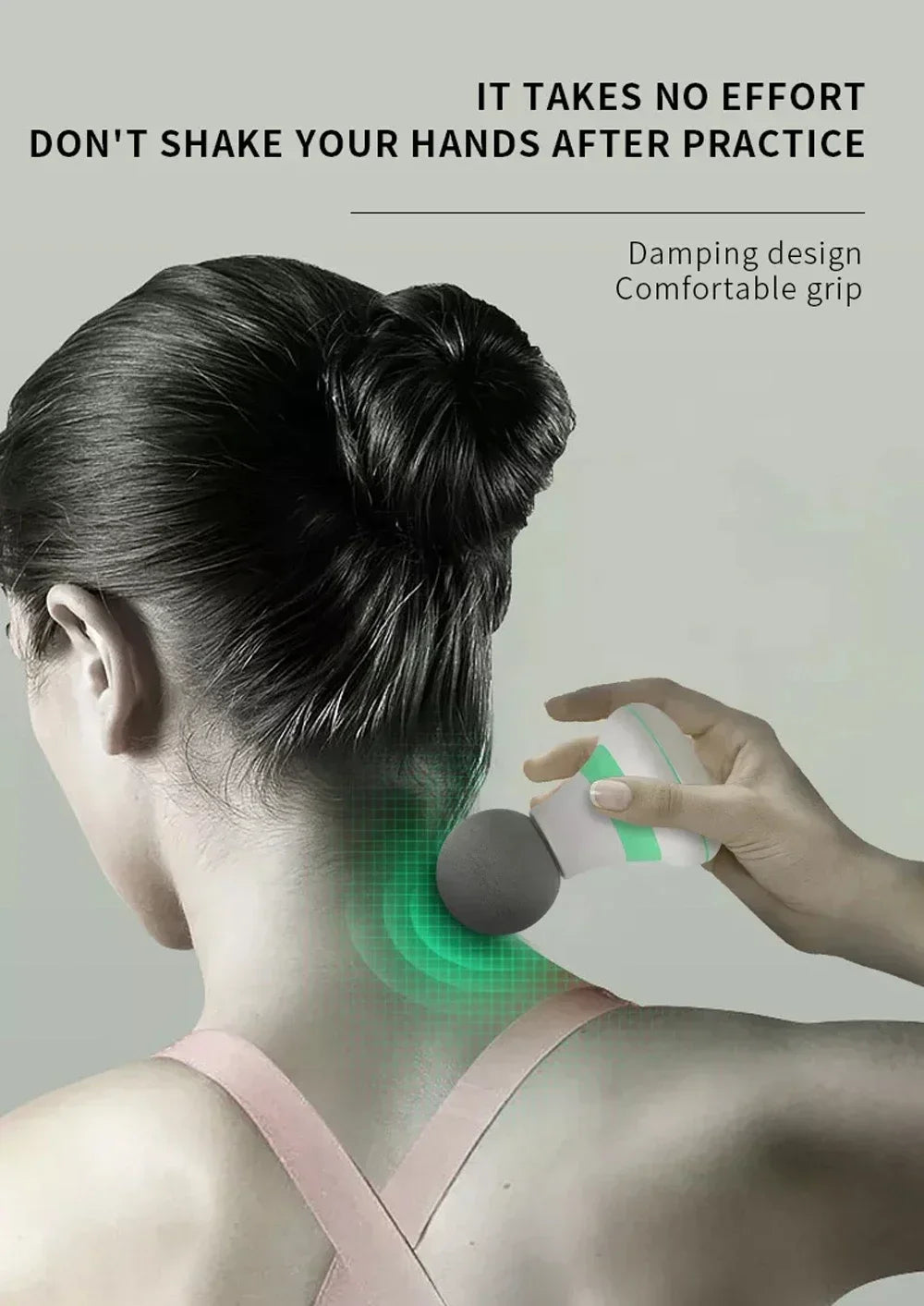 Mini Massageador Muscular para Alívio da Dor Pós-Treino