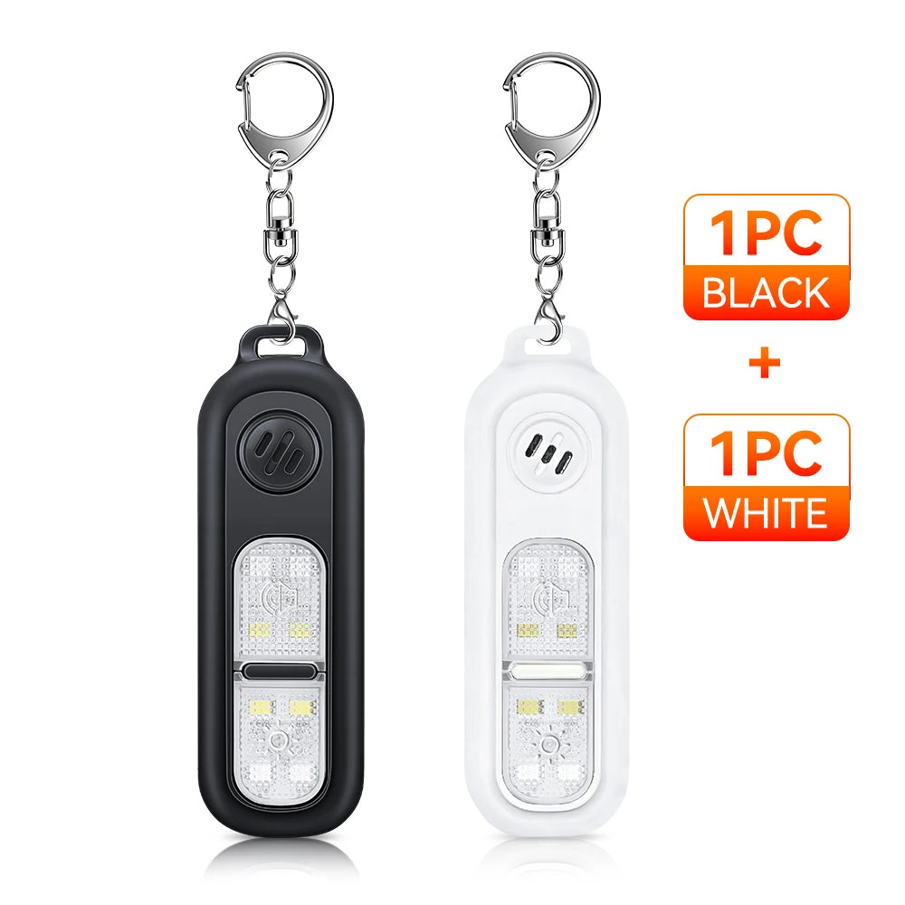 Alarme Pessoal de Defesa Awapow 130dB Recarregável com LED