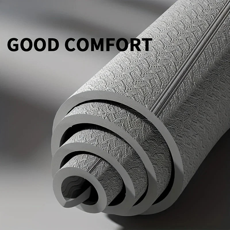 Tapete de Yoga Dobrável TPE 6mm Antiderrapante