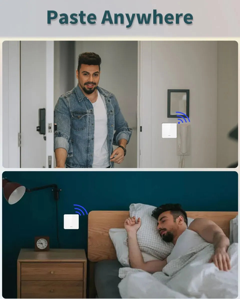 Kit Interruptor RF 433MHz: Controle Luzes e Lâmpadas à Distância