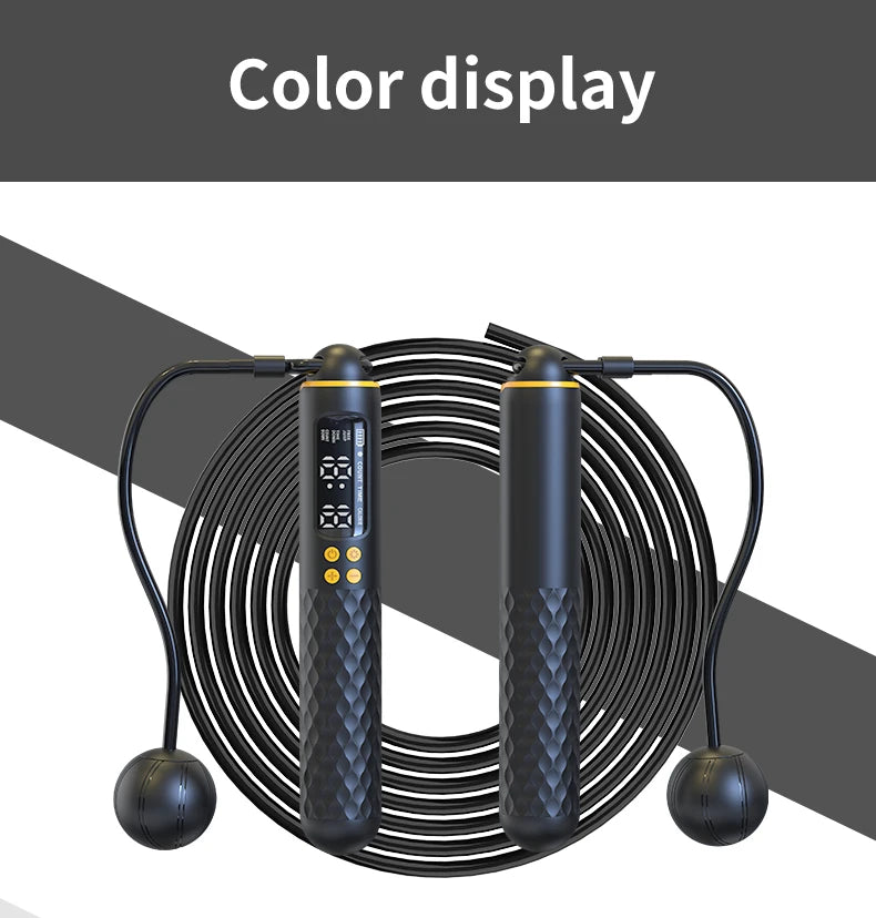 Corda de Pular com Contador Eletrônico e Cálculo de Calorias